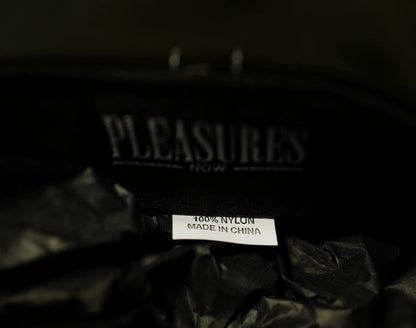 pleasures nylon baseball cap with logo