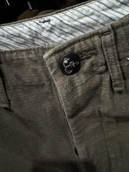 kapital khaki loose work pants