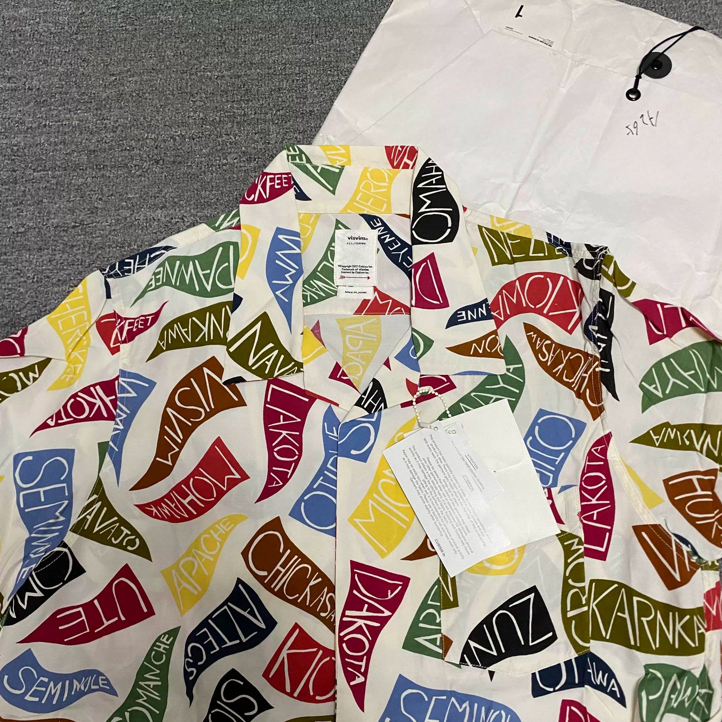 VISVIM 19SS Multi-Flag Shirt