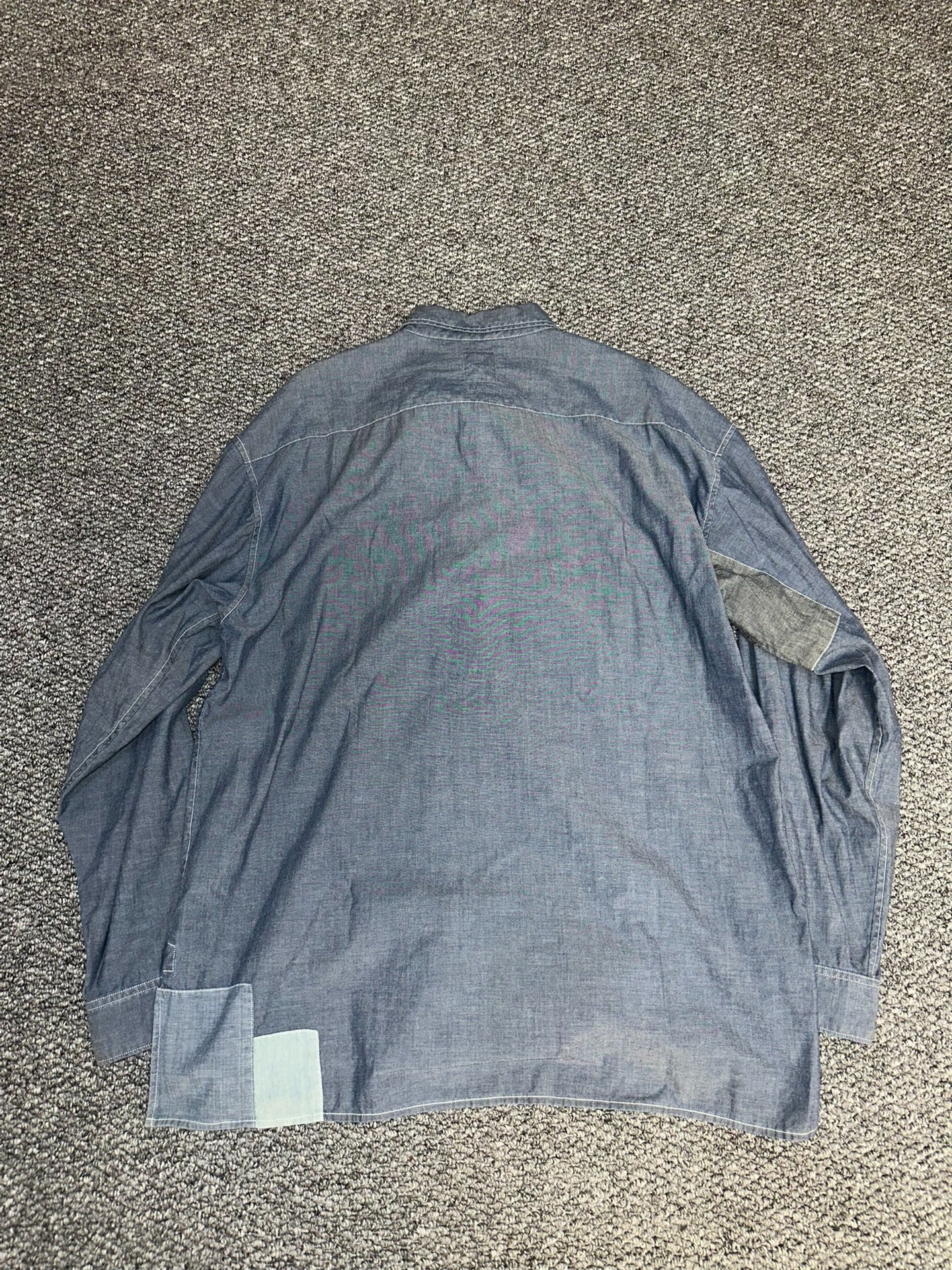 visvim Denim Patchwork Shirt