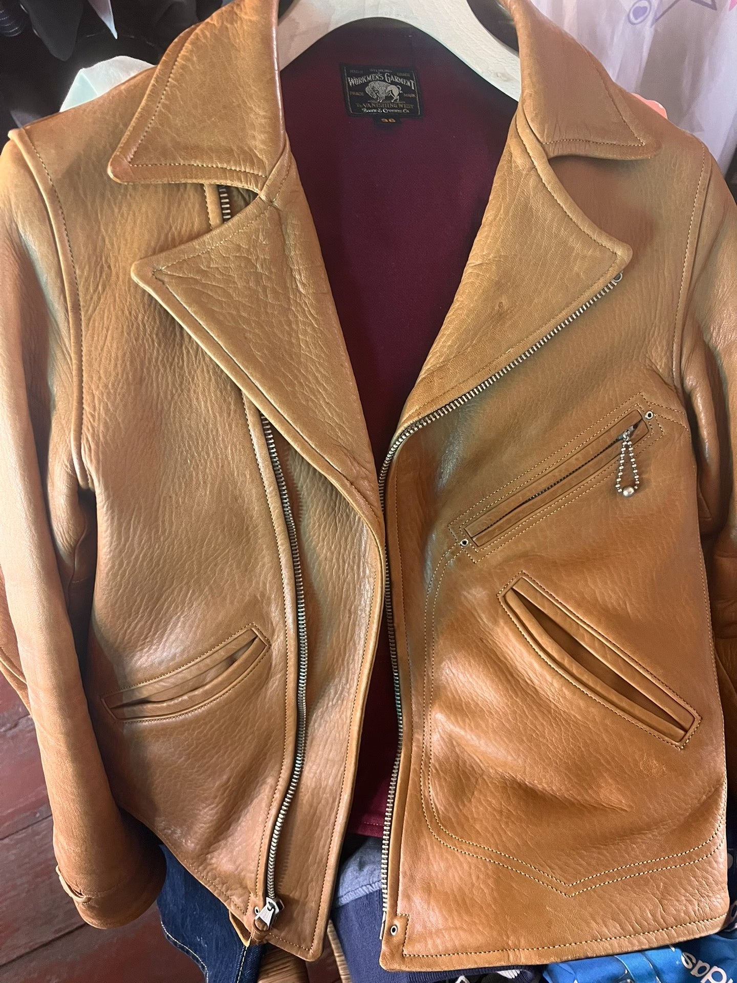 Freewheelers Sunset Leather Jacket 36