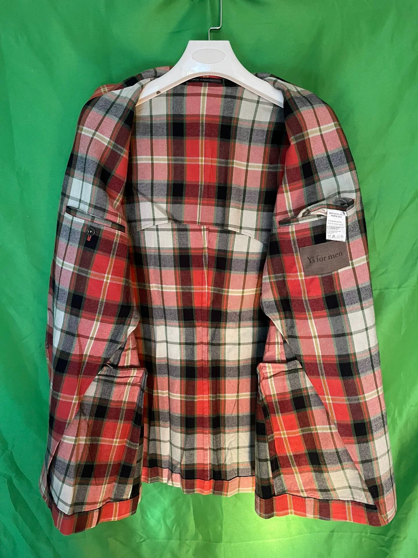 Yohji Yamamoto Y's 04ss Striped Shirt Jacket