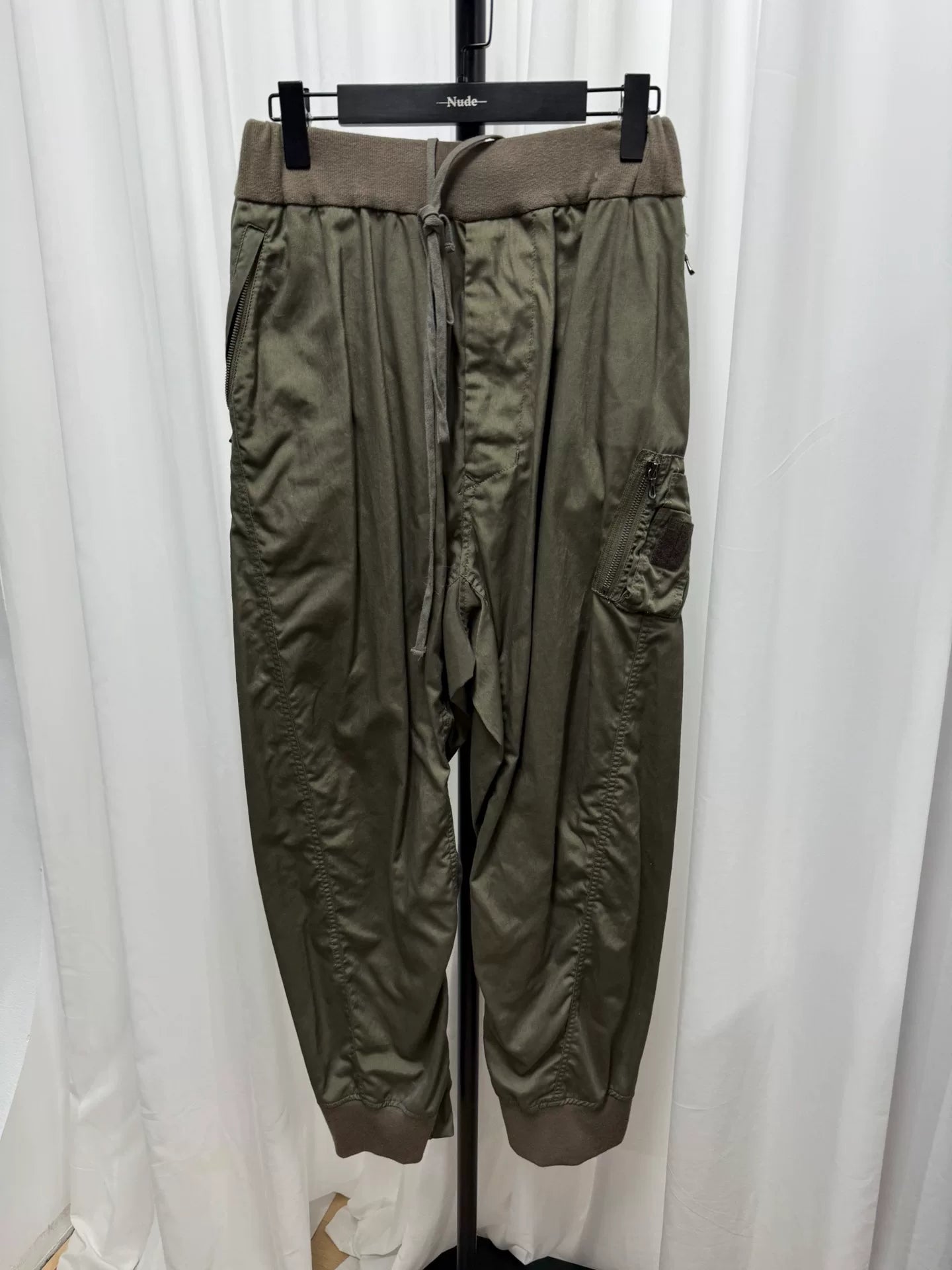 Julius Metallic Nylon MA-1 Pants