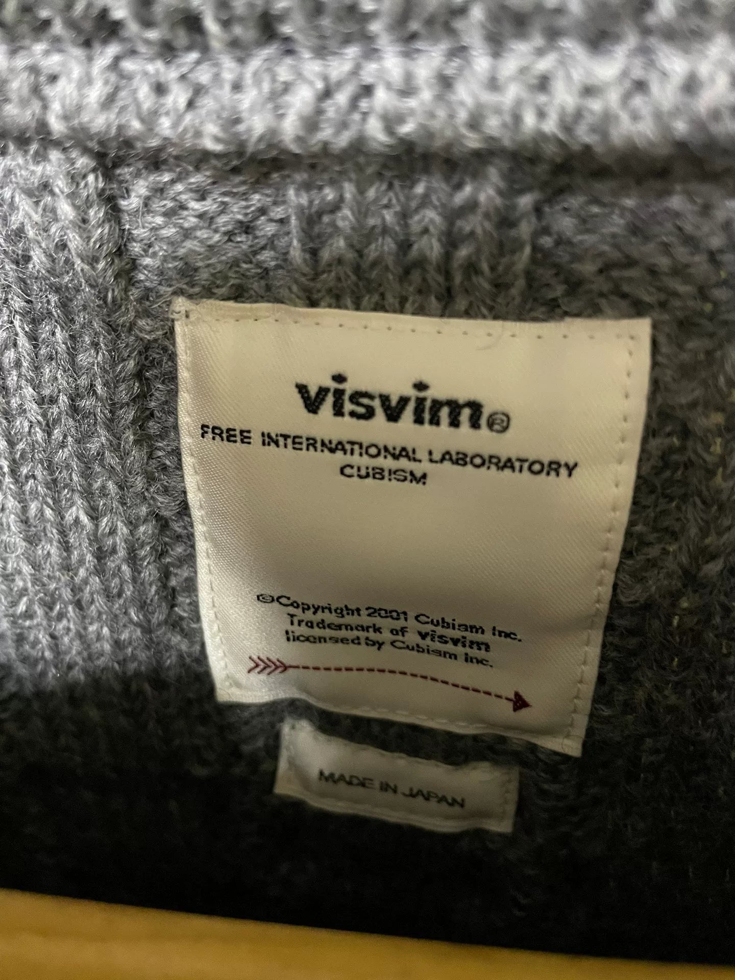 visvim Fisherman Cable Knit Sweater 18AW