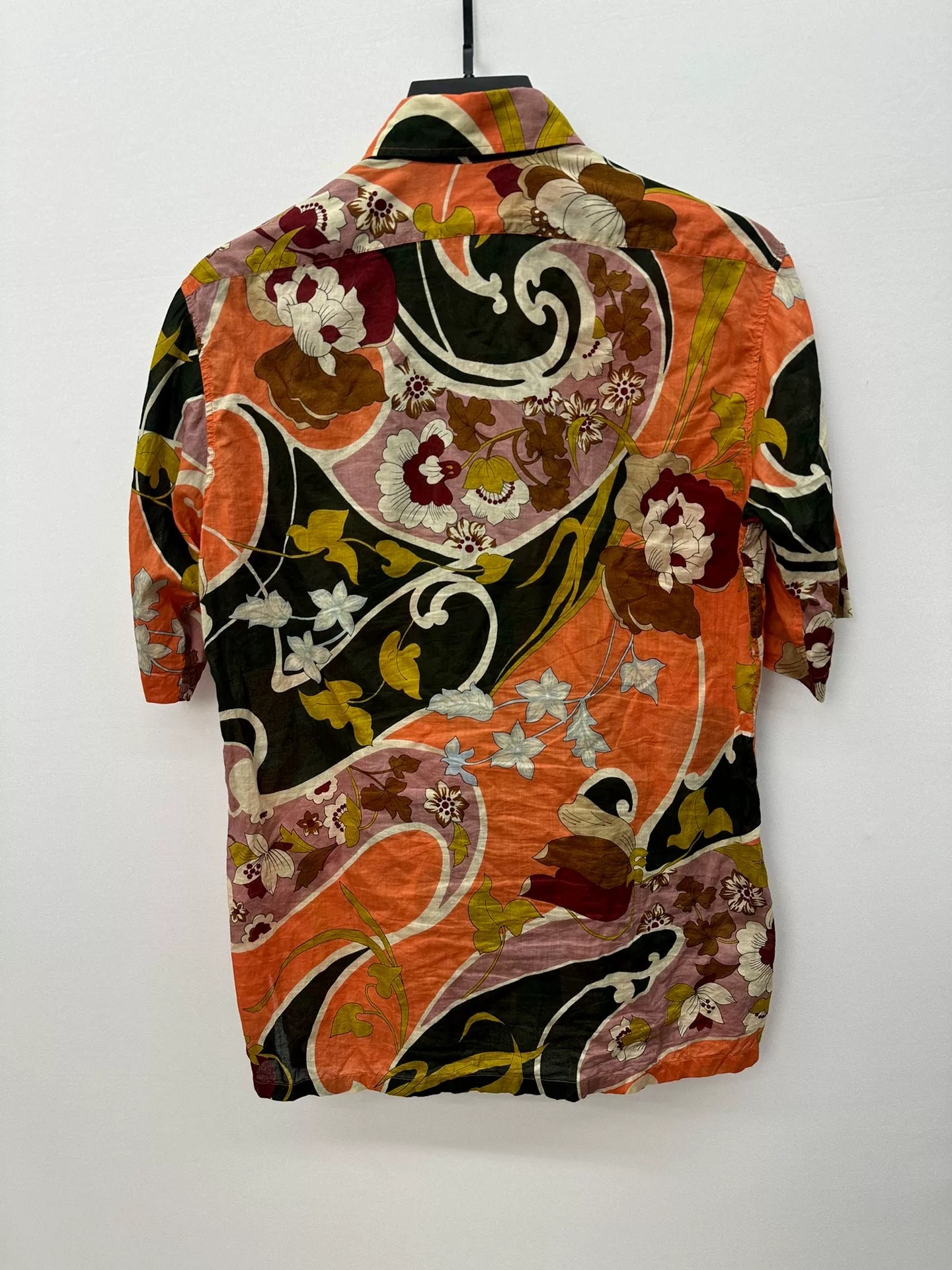 Dries Van Noten Floral Short-Sleeve Shirt