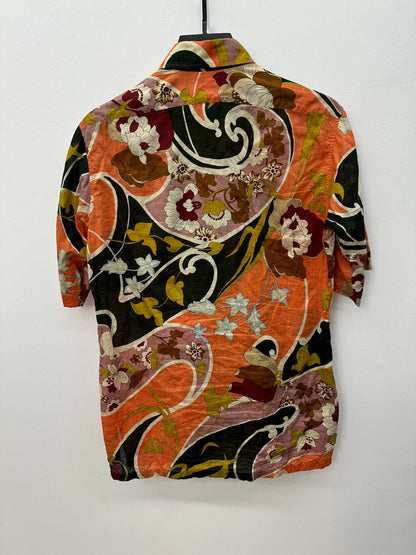 Dries Van Noten Floral Short-Sleeve Shirt