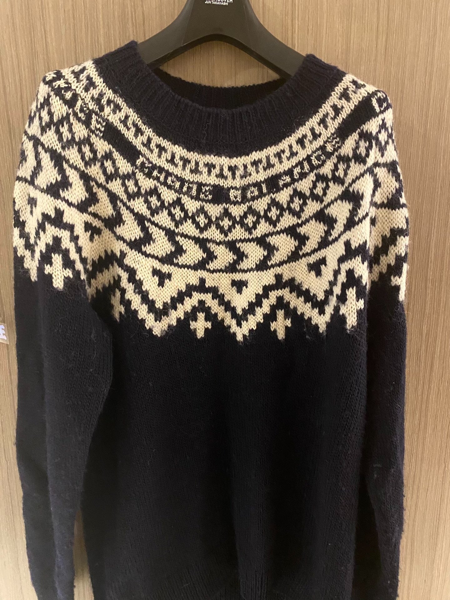 Undercover 14AW Pure Wool Ethnic Sweater