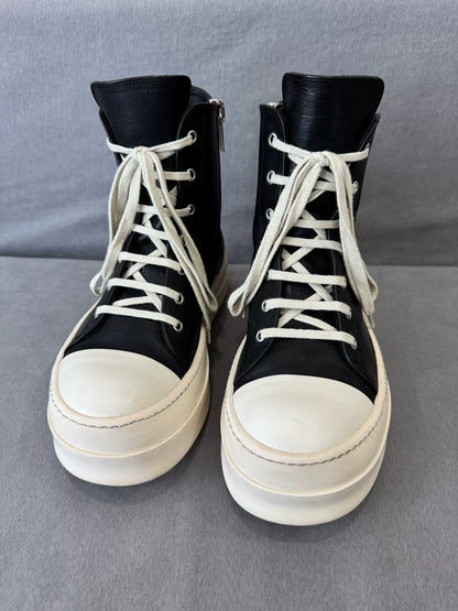 rick owens high-top platform sneakers size 40