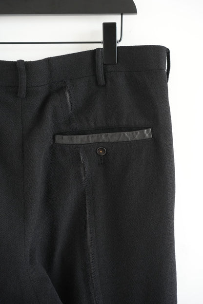 Yohji Yamamoto 05AW Ripped Leather Trousers