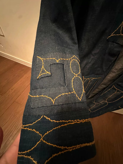 VISVIM Denim Robe Coat Size 0