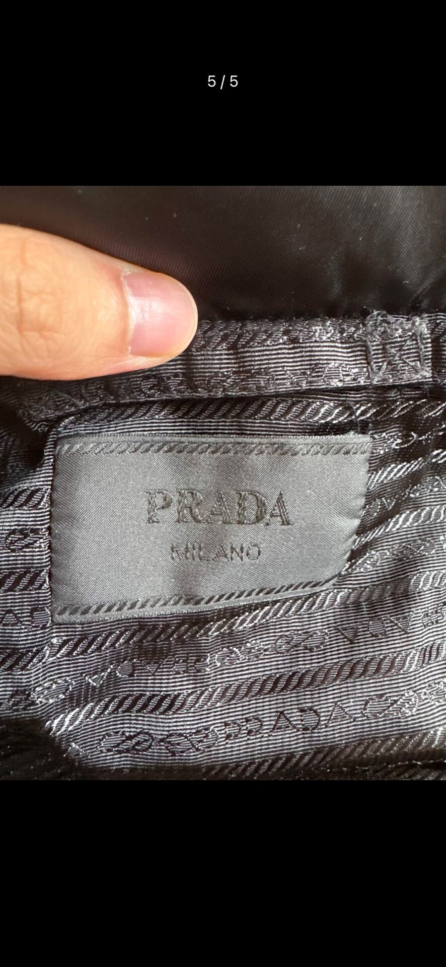 Prada Down Coat in Size 50