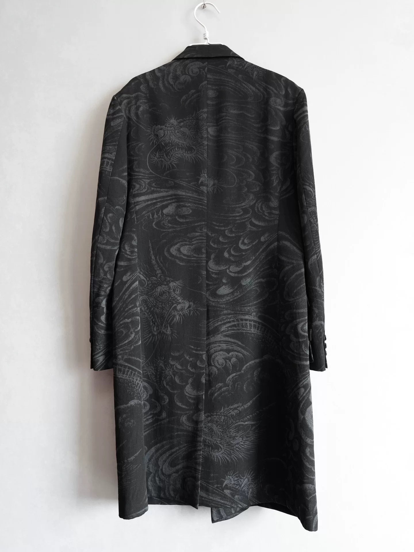 Yohji Yamamoto 22AW Dragon Cloud Print Jacket