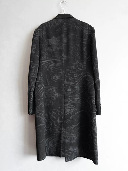 Yohji Yamamoto 22AW Dragon Cloud Print Jacket
