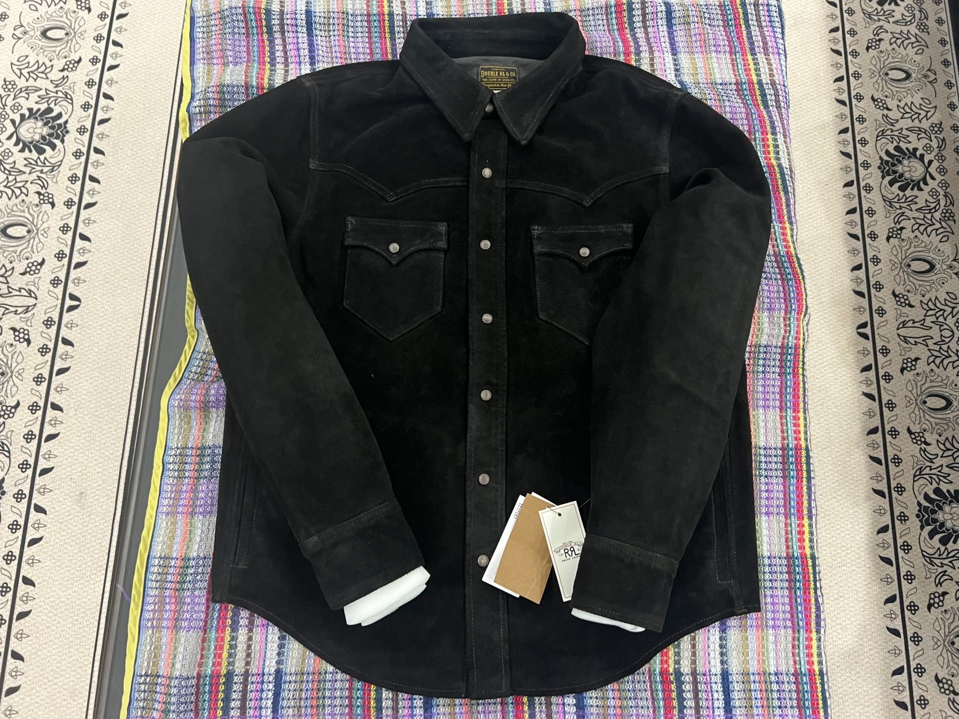 RRL Spring 2026 Nubuck Western Shirt Jacket