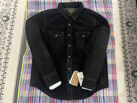 RRL Spring 2026 Nubuck Western Shirt Jacket