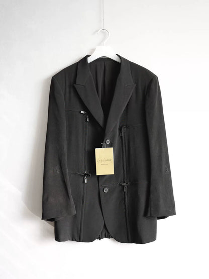Yohji Yamamoto Zipper Deconstructed Jacket