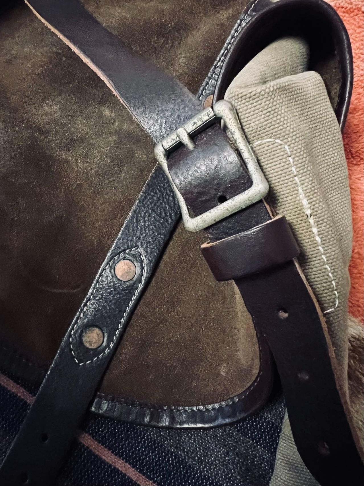 RRL Early Western Messenger Bag