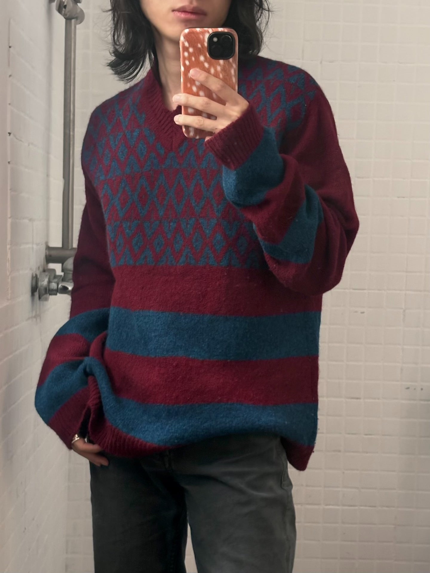 Dries Van Noten 00's Ethnic Sweater