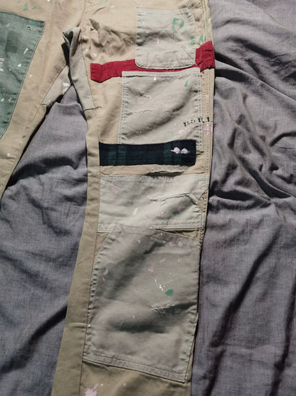 Ralph Lauren Distressed Patch Sashiko Work Pants