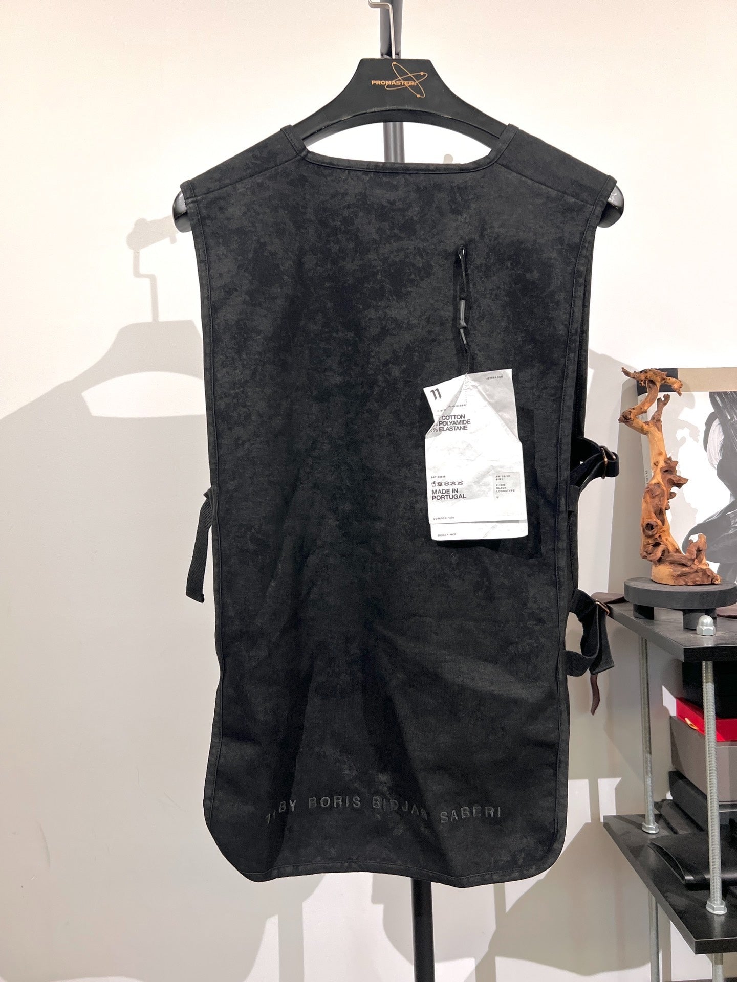 Boris Bidjan Saberi 11by BBS B1 Waxed Utility Vest