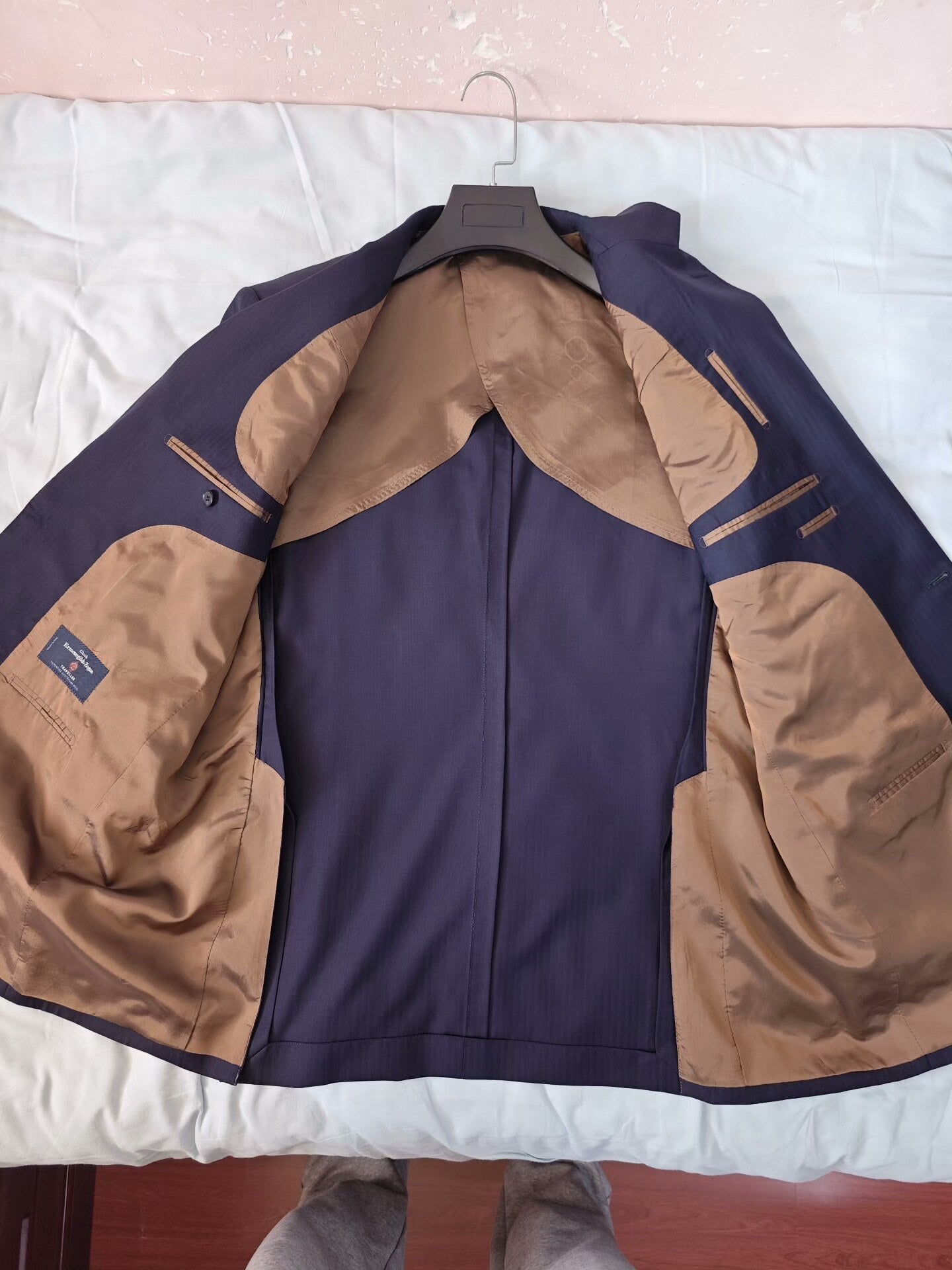 Zegna Traveller Wool Suit Jacket