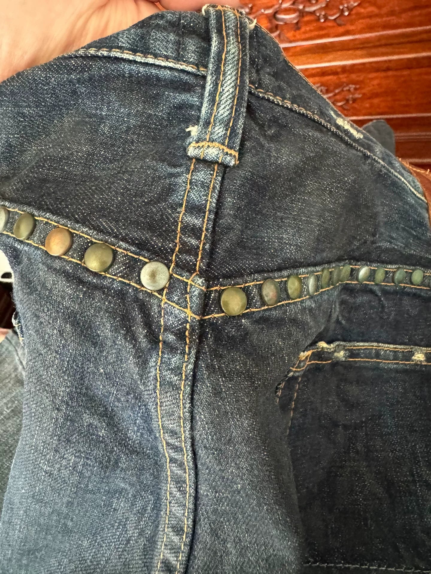 PRPS Men's Vintage Wide Straight Jeans