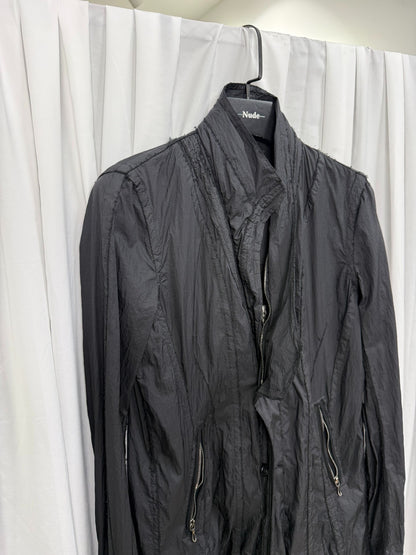 JULIUS 7 MA Sheer Distressed Jacket