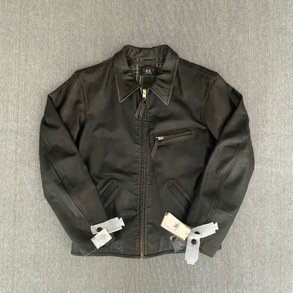 Ralph Lauren RRL 1930s Leather Moto Jacket