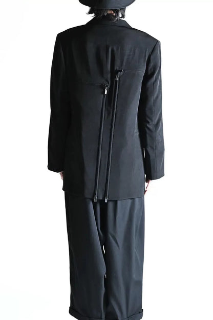 Yohji Yamamoto Zipper Deconstructed Jacket