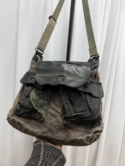 y's for men large capacity shoulder bag