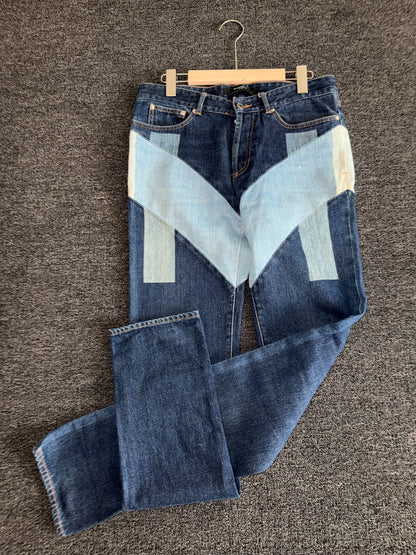 GIVENCHY Sea Blue Denim Jeans Pants