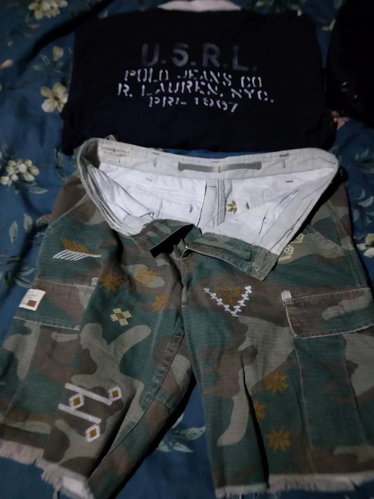Ralph Lauren Duck Camo Cargo Shorts