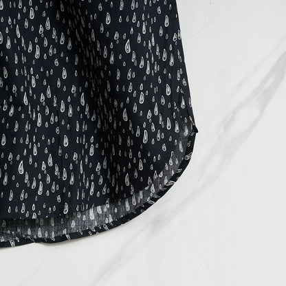 Saint Laurent Men's Teardrop Pattern Shirt