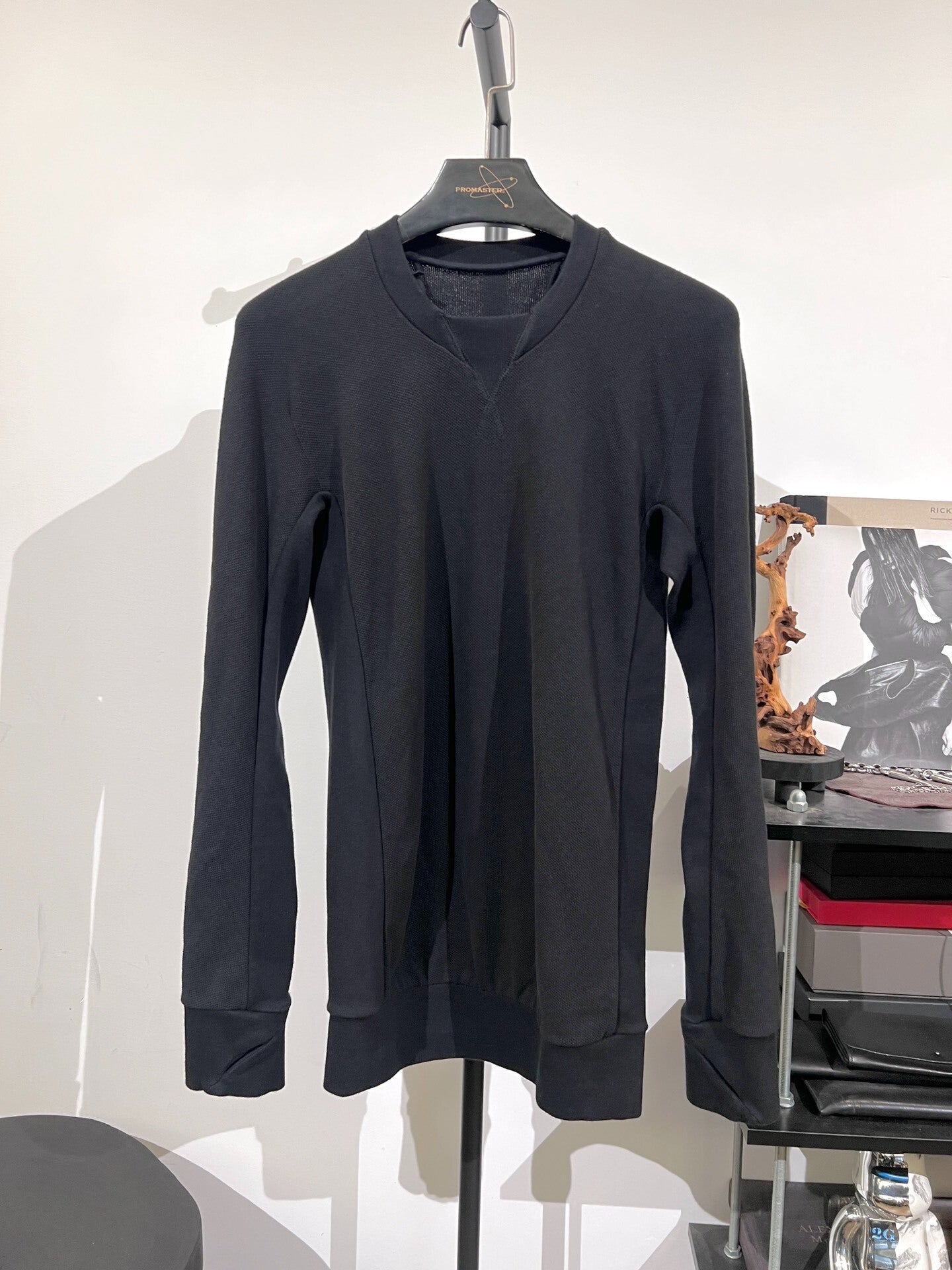 Boris Bidjan Saberi CR3 Waffle Paneled Sweatshirt