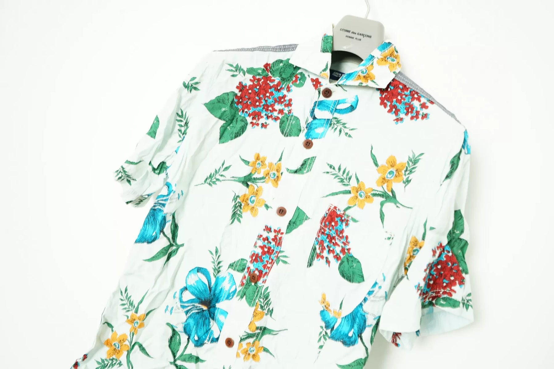 Comme des Garçons CDG Rayon Short-Sleeve Shirt