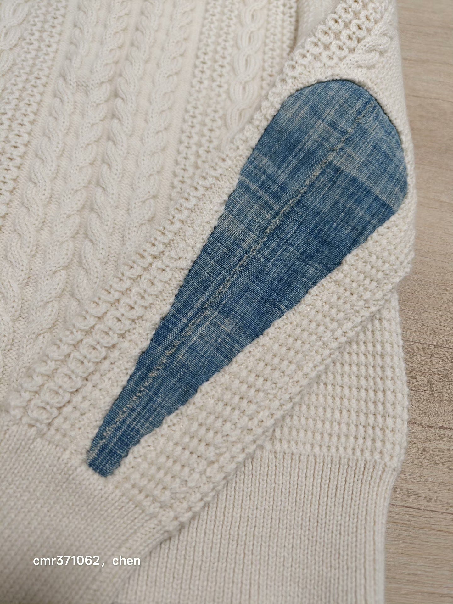 visvim 17AW Spot Fisherman Cable Knit