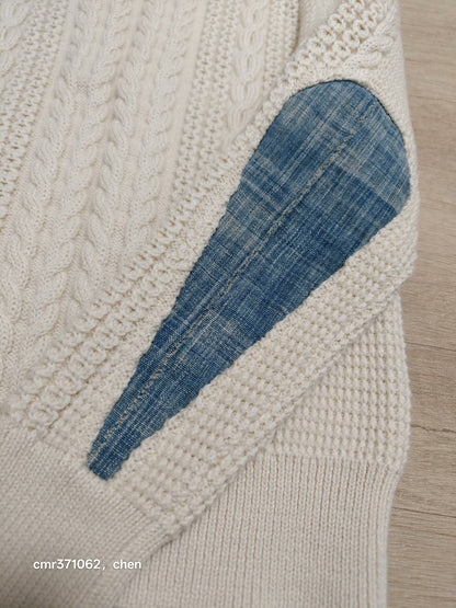 visvim 17AW Spot Fisherman Cable Knit