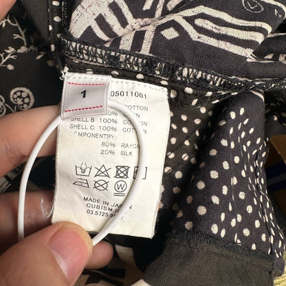 VISVIM Bandana Patchwork Linen Shirt