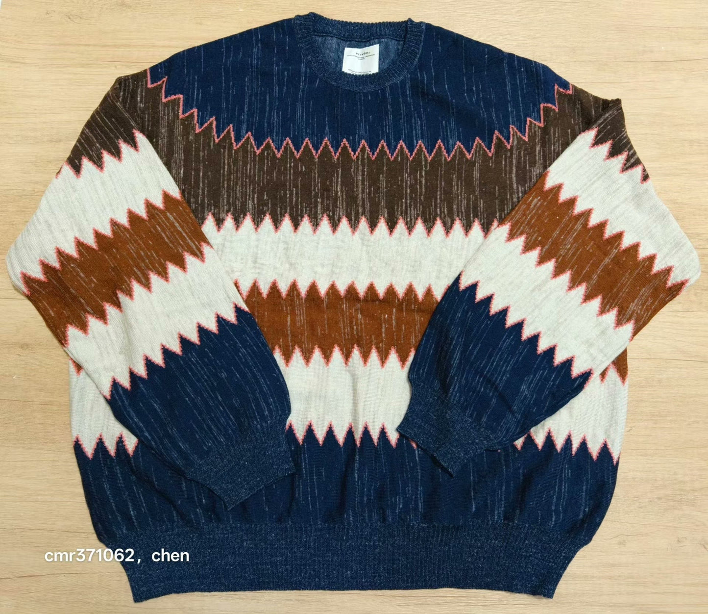 visvim 22SS Amplus Zig-Zag Knit