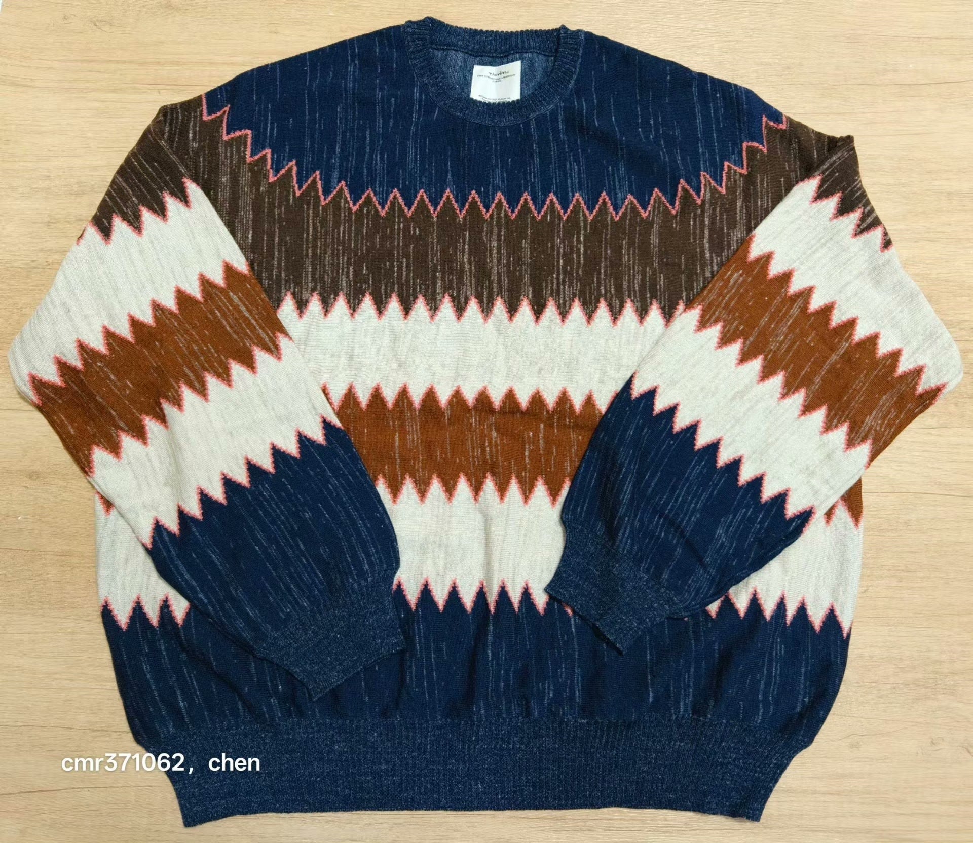visvim 22SS Amplus Zig-Zag Knit