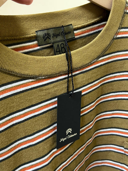 Nigel Cabourn 9.5OZ Border Stripe T-shirt