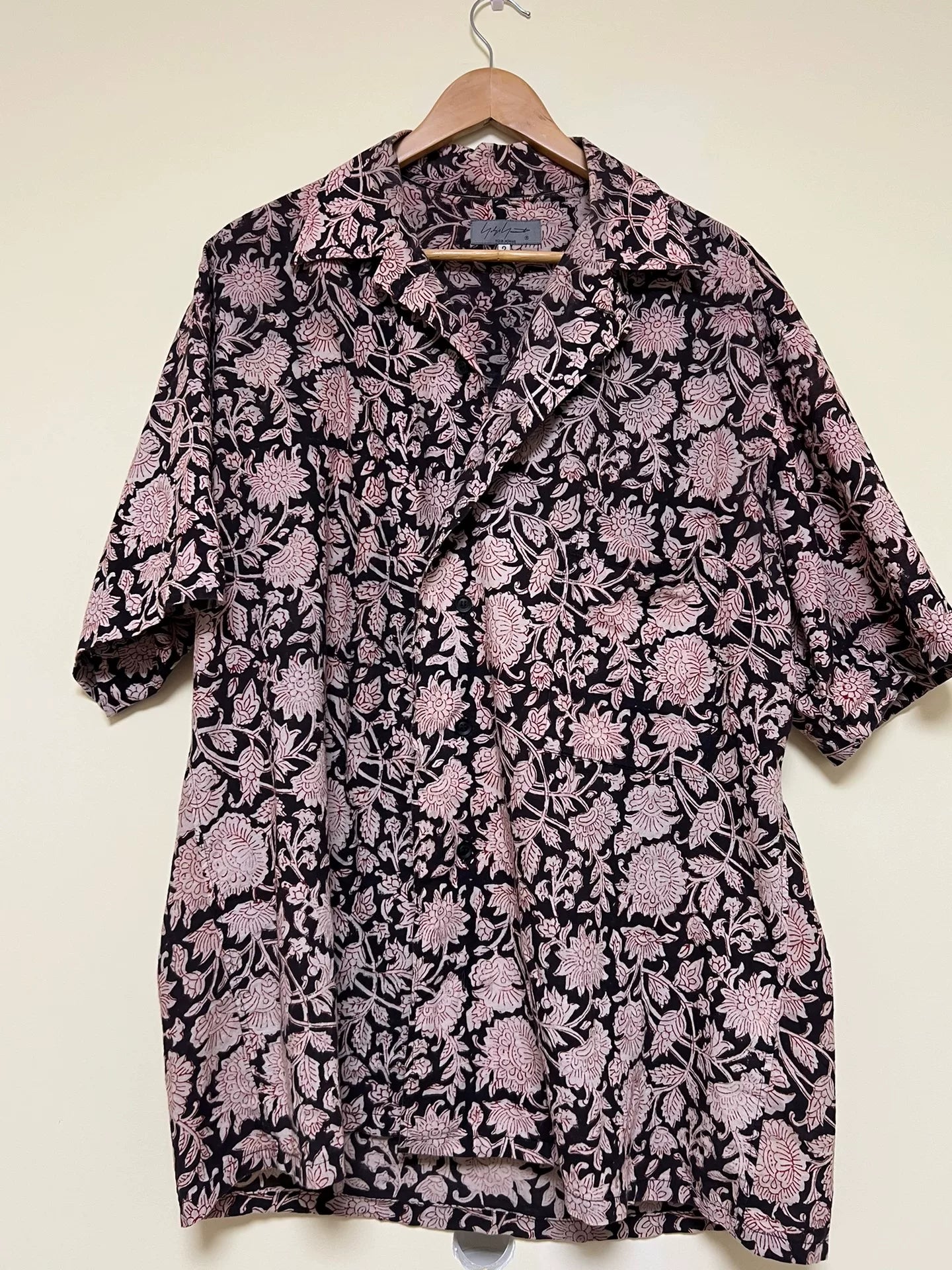 Yohji Yamamoto 22SS All-Over Floral Shirt