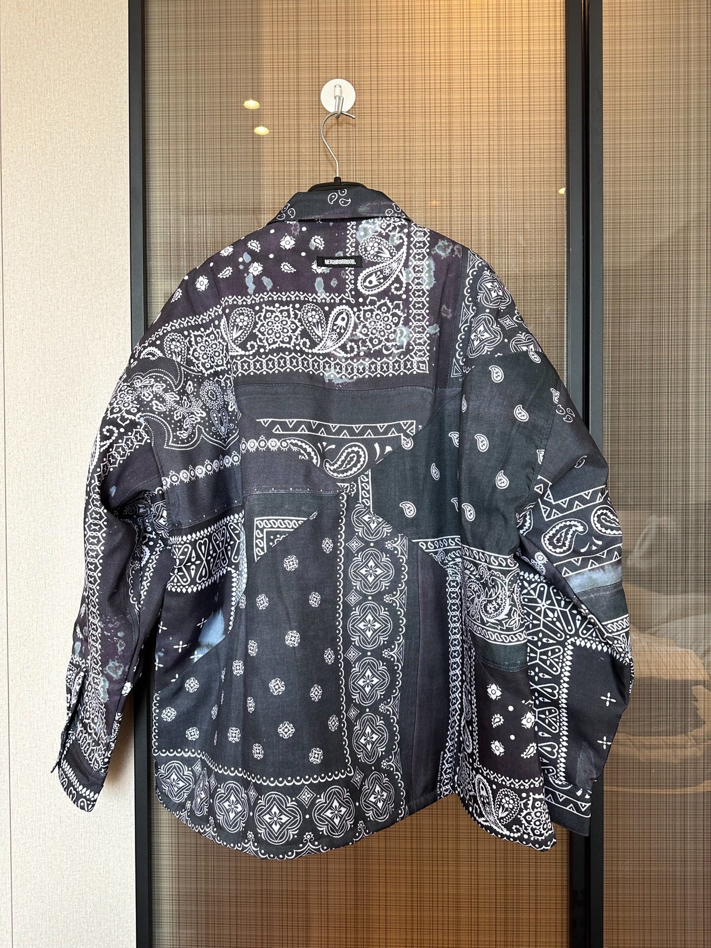 NEIGHBORHOOD Bandana Chopped Cotton Jacket