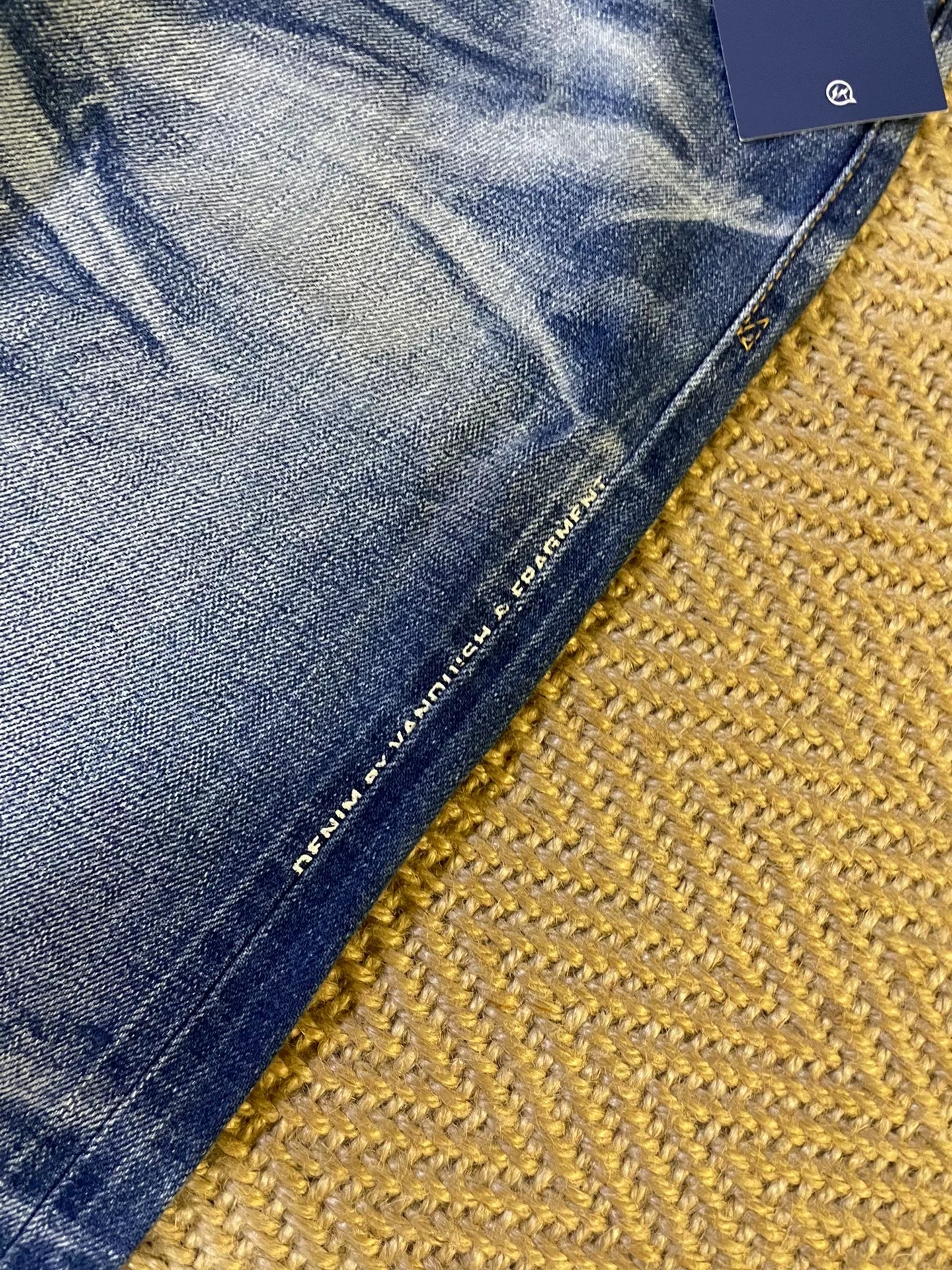 denim by vanquish & fragment lightweight jeans