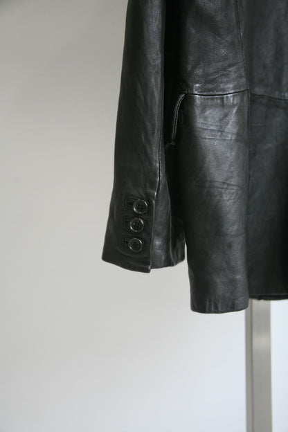 Yohji Yamamoto Pour Homme Runway Leather Jacket