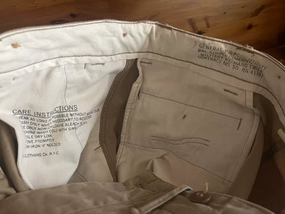 RRL Classic Khaki Cargo Pants