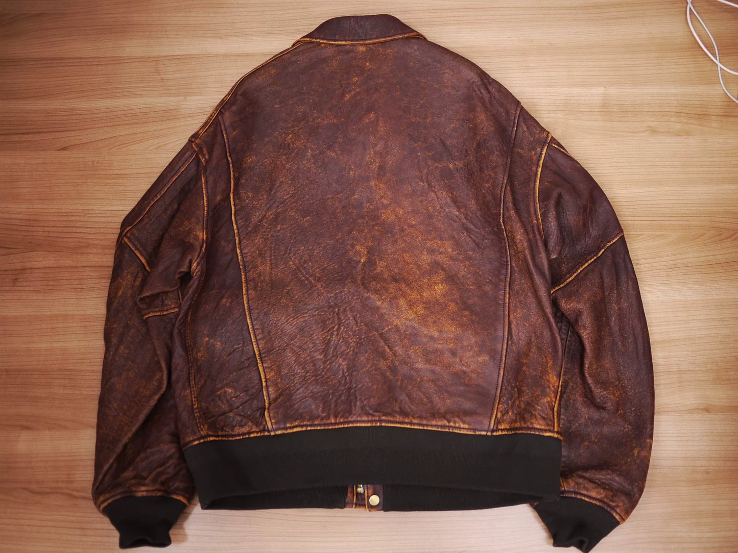 visvim elmenorf jacket burgundy leather