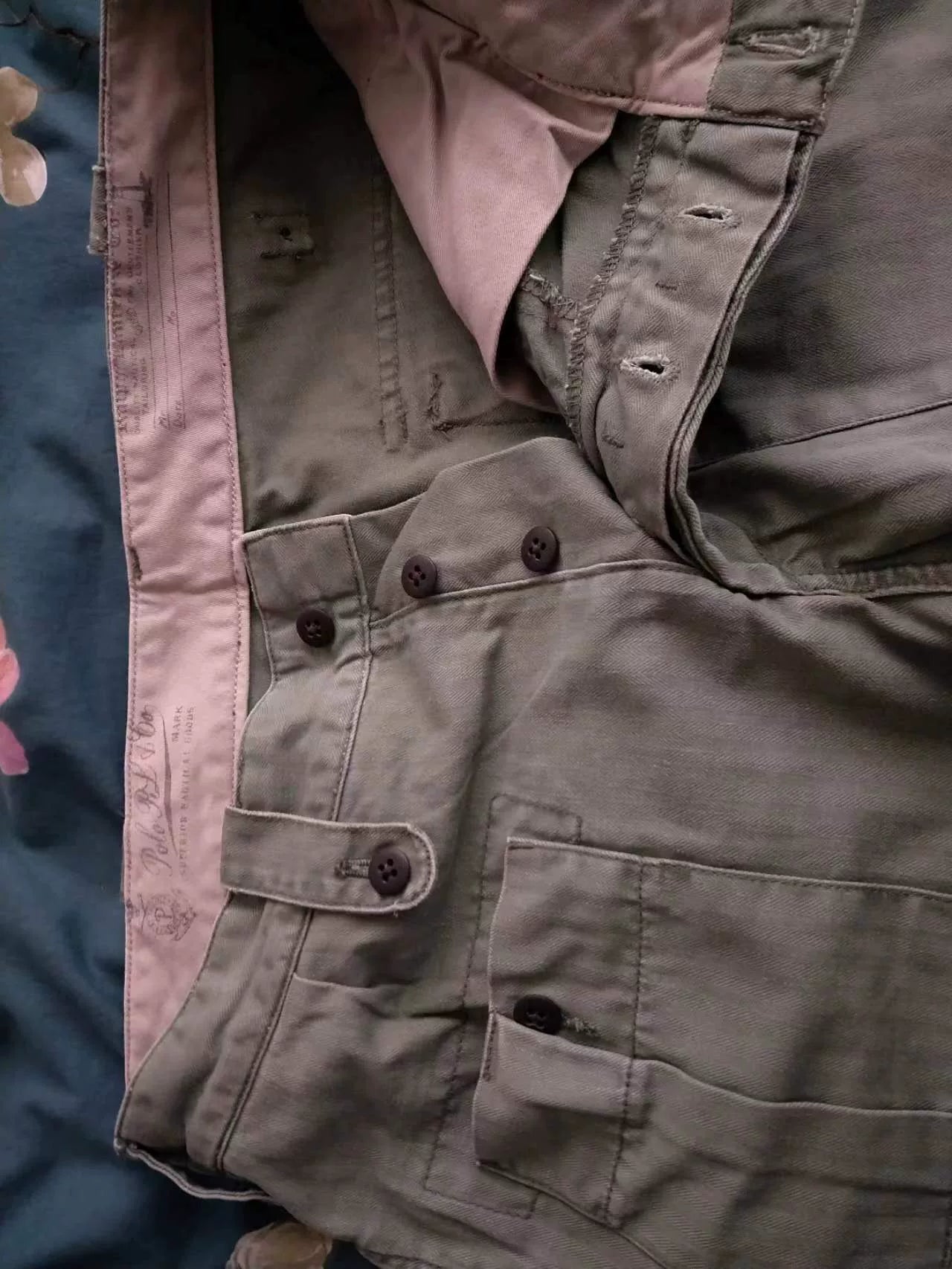Vintage Ralph Lauren Olive Cargo Pants