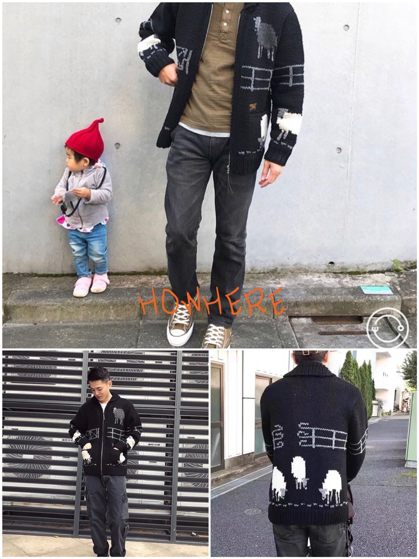 WTAPS Cowichan Sweater Wool Cardigan