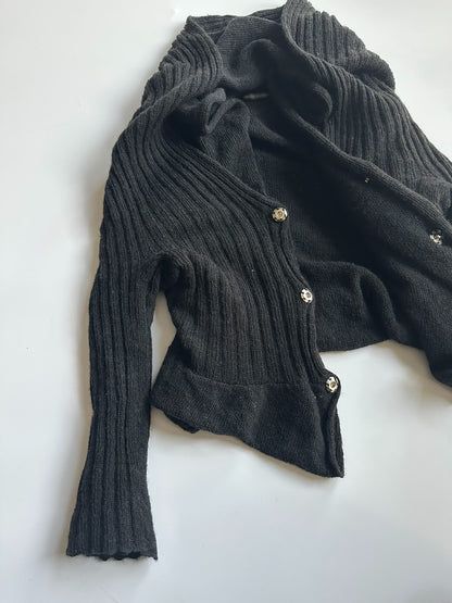 Y's Layered Sweater Cardigan